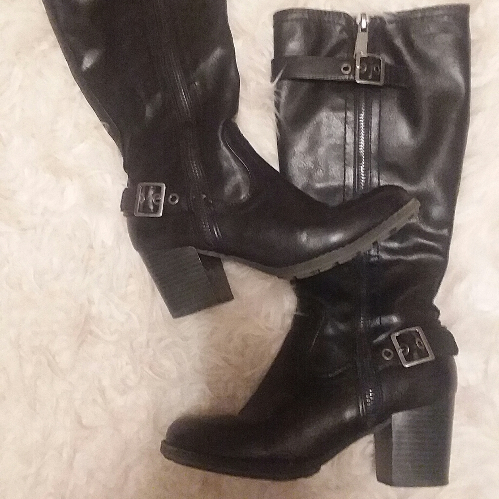 Knee High Black Boots
